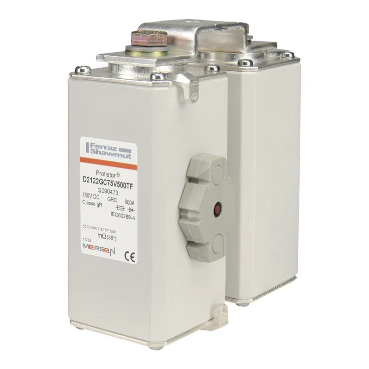 Protistor® sizes 2x122 and 2x123 gR, 750VDC (IEC) Fuses | Mersen